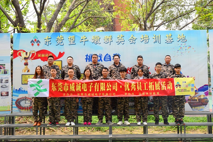 威城电子收心拓展训练